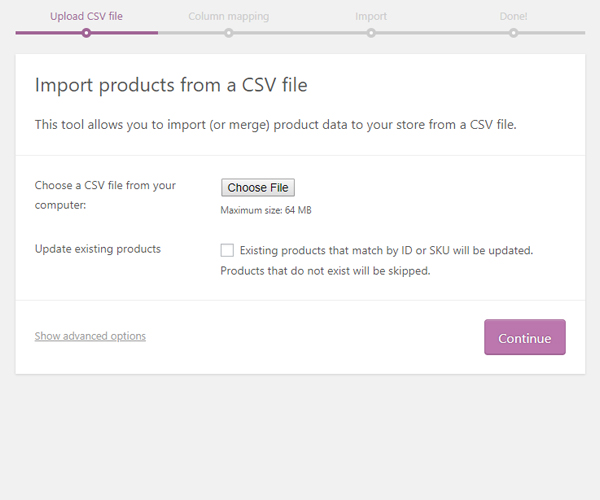 excel 4 How to use excel file (.csv) to upload your product on your website